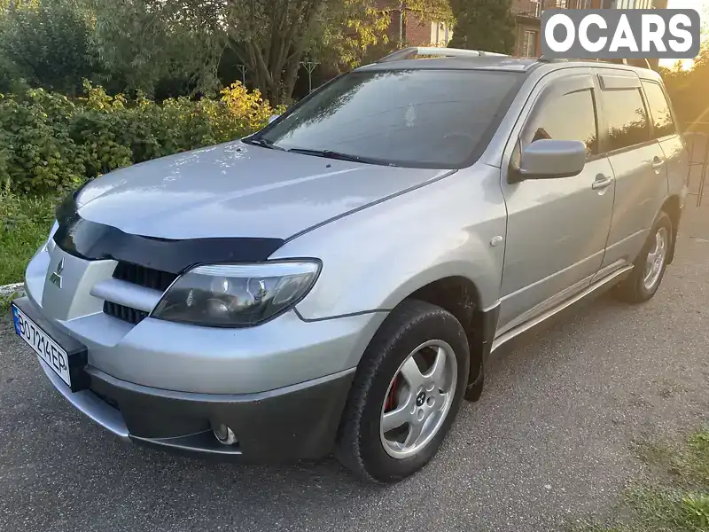 Позашляховик / Кросовер Mitsubishi Outlander 2005 2 л. Ручна / Механіка обл. Тернопільська, Борщів - Фото 1/21