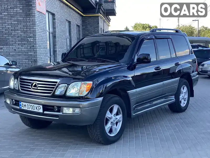 Позашляховик / Кросовер Lexus LX 2005 4.66 л. Автомат обл. Житомирська, Житомир - Фото 1/21