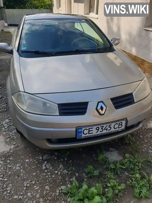 Кабріолет Renault Megane 2005 null_content л. обл. Чернівецька, Чернівці - Фото 1/3