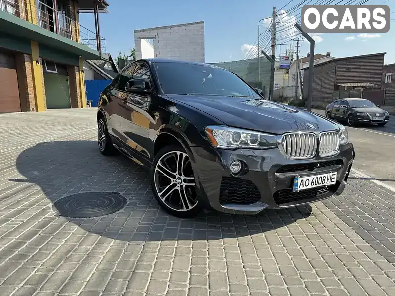 Позашляховик / Кросовер BMW X4 2015 3 л. Автомат обл. Київська, Вишневе - Фото 1/21