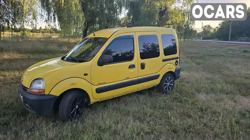 Мінівен Renault Kangoo 2002 1.9 л. Ручна / Механіка обл. Полтавська, Кременчук - Фото 1/14