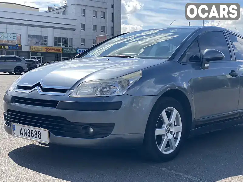 Хетчбек Citroen C4 2007 1.59 л. Ручна / Механіка обл. Полтавська, Полтава - Фото 1/10