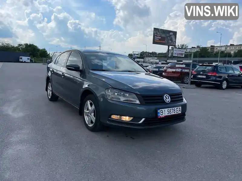 Седан Volkswagen Passat 2012 1.97 л. Ручна / Механіка обл. Полтавська, Полтава - Фото 1/21