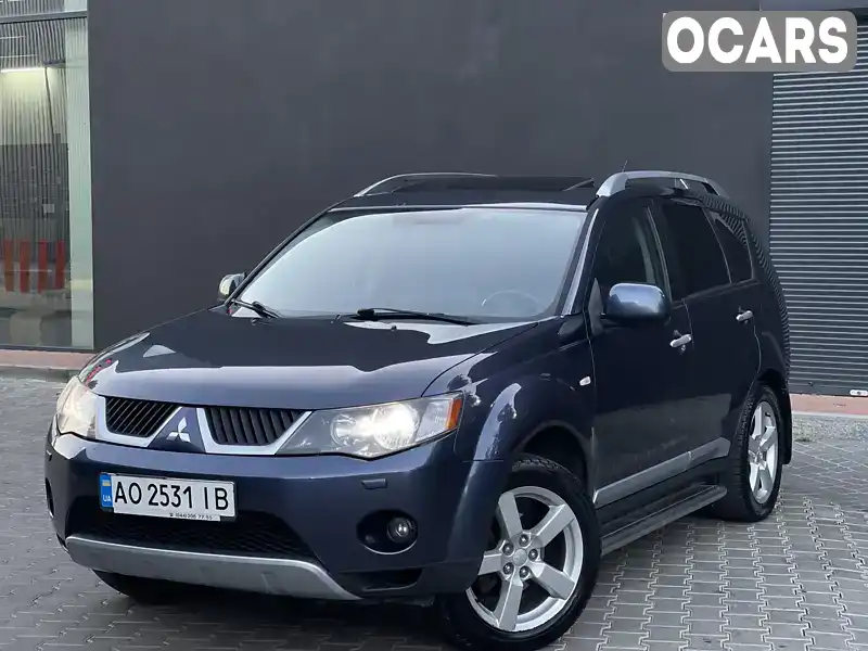 Позашляховик / Кросовер Mitsubishi Outlander 2008 2.36 л. Варіатор обл. Закарпатська, Ужгород - Фото 1/21