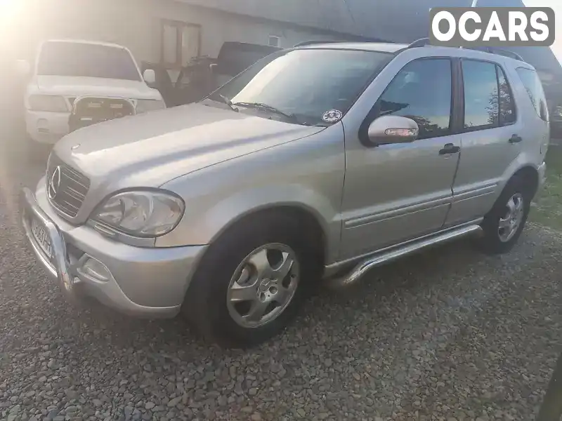 Внедорожник / Кроссовер Mercedes-Benz M-Class 2004 2.69 л. Типтроник обл. Закарпатская, Тячев - Фото 1/15