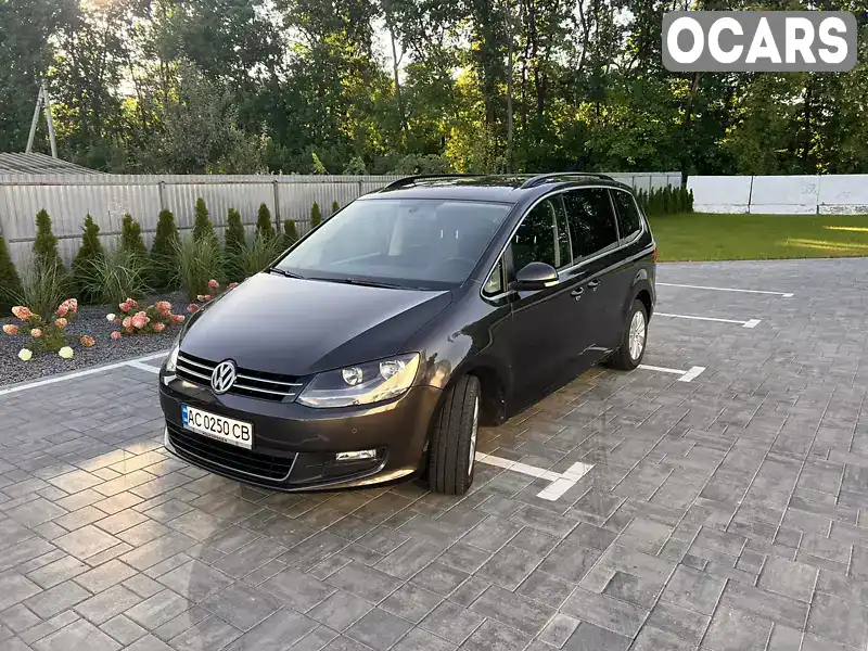 Мінівен Volkswagen Sharan 2014 2 л. Ручна / Механіка обл. Волинська, Луцьк - Фото 1/21