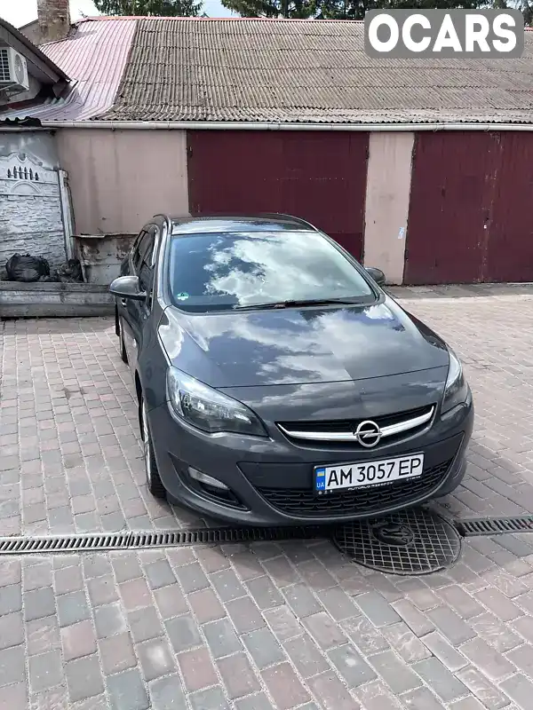 Універсал Opel Astra 2015 1.6 л. Ручна / Механіка обл. Вінницька, Козятин - Фото 1/21