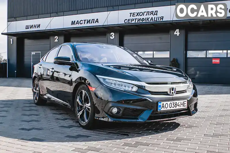 Седан Honda Civic 2016 1.5 л. Автомат обл. Закарпатська, Хуст - Фото 1/21