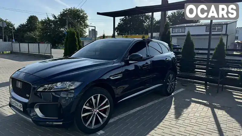 Позашляховик / Кросовер Jaguar F-Pace 2016 2.99 л. Автомат обл. Хмельницька, Кам'янець-Подільський - Фото 1/13