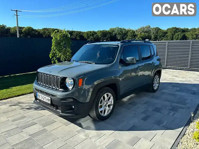 Позашляховик / Кросовер Jeep Renegade 2017 2.36 л. Автомат обл. Хмельницька, Хмельницький - Фото 1/12