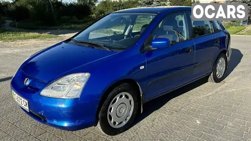 Хетчбек Honda Civic 2003 1.4 л. Ручна / Механіка обл. Львівська, Львів - Фото 1/21