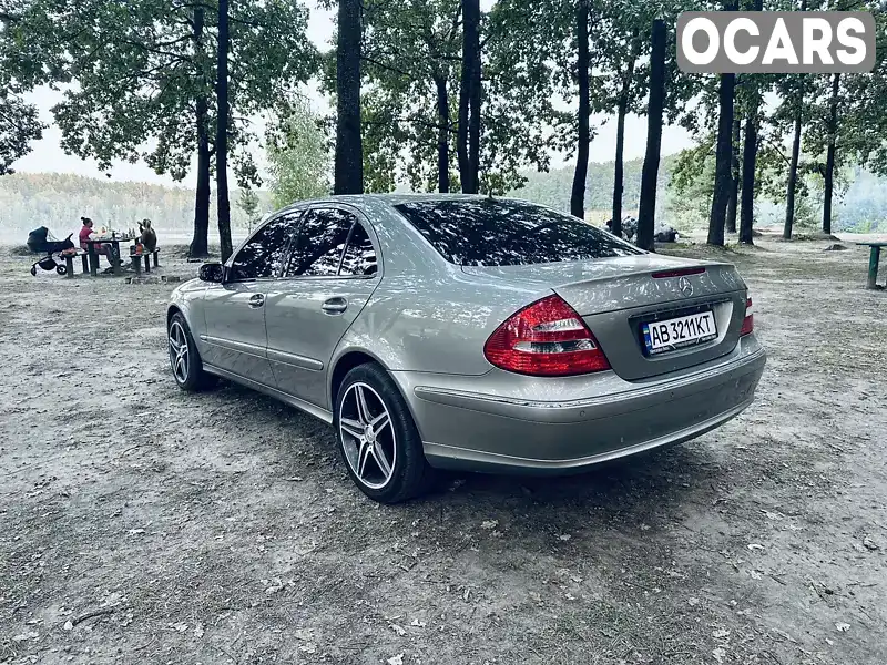 Седан Mercedes-Benz E-Class 2006 3 л. Автомат обл. Вінницька, Вінниця - Фото 1/21