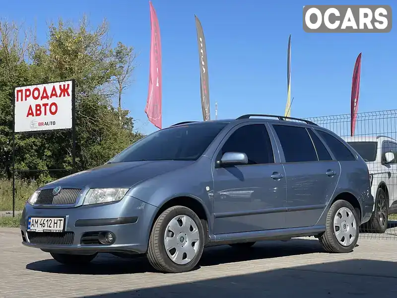 Універсал Skoda Fabia 2007 1.39 л. Ручна / Механіка обл. Житомирська, Бердичів - Фото 1/21