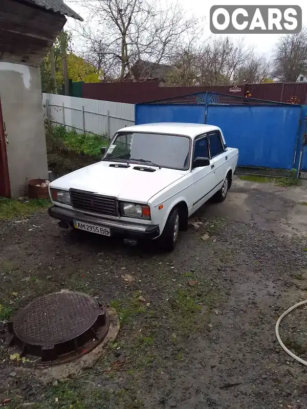 Седан ВАЗ / Lada 2107 2002 1.45 л. Ручна / Механіка обл. Житомирська, Звягель - Фото 1/17