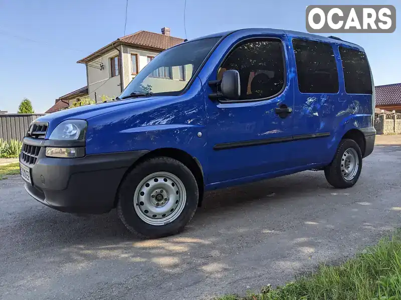 Мінівен Fiat Doblo 2005 1.3 л. Ручна / Механіка обл. Івано-Франківська, Снятин - Фото 1/19