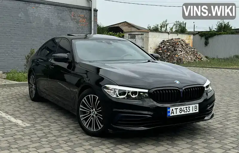 WBAJB1C59KB375854 BMW 5 Series 2018 Седан 2 л. Фото 1