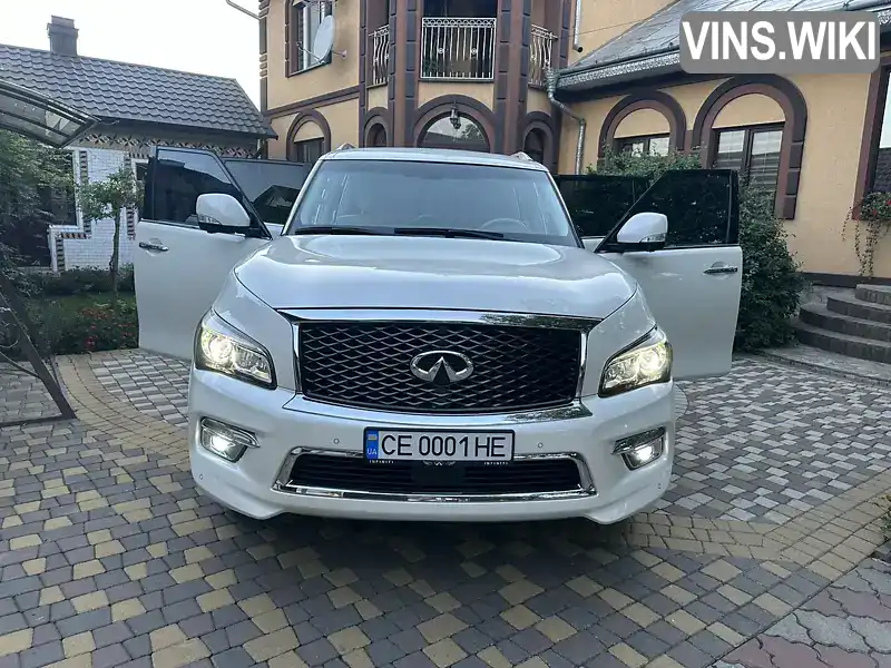 Позашляховик / Кросовер Infiniti QX80 2015 5.55 л. Автомат обл. Чернівецька, Чернівці - Фото 1/21