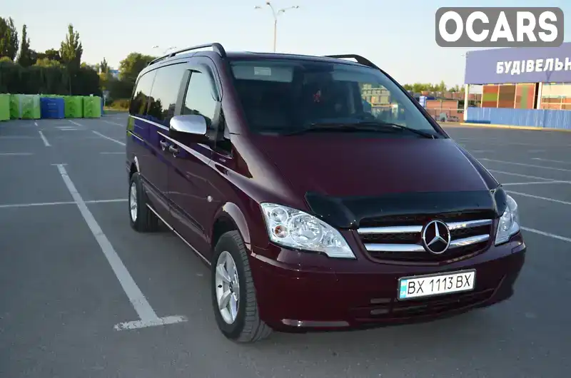 Минивэн Mercedes-Benz Vito 2011 2.14 л. Автомат обл. Хмельницкая, Каменец-Подольский - Фото 1/21