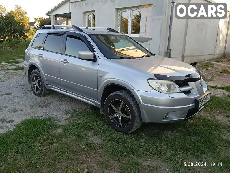 Позашляховик / Кросовер Mitsubishi Outlander 2007 2.35 л. Типтронік обл. Тернопільська, Чортків - Фото 1/18