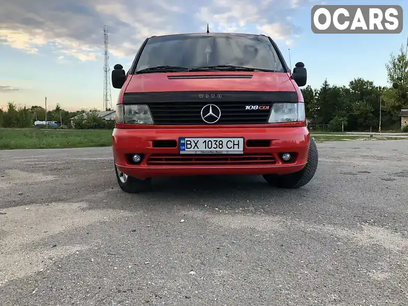 Мінівен Mercedes-Benz Vito 1999 2.15 л. Ручна / Механіка обл. Хмельницька, Нова Ушиця - Фото 1/21