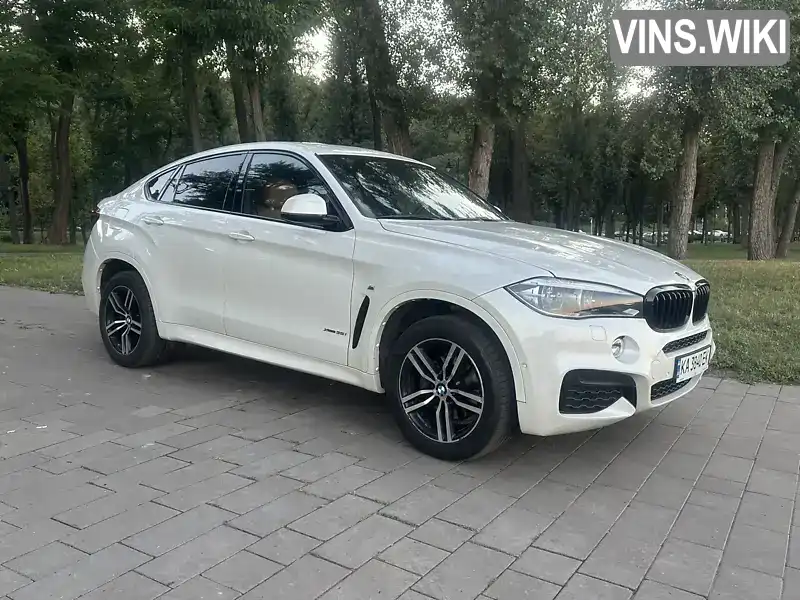 Позашляховик / Кросовер BMW X6 2017 2.98 л. Типтронік обл. Київська, Київ - Фото 1/21