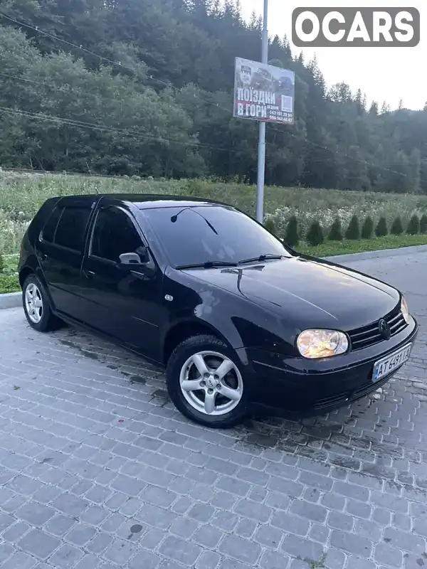 Хетчбек Volkswagen Golf 2002 1.6 л. Ручна / Механіка обл. Івано-Франківська, location.city.polianytsia - Фото 1/10