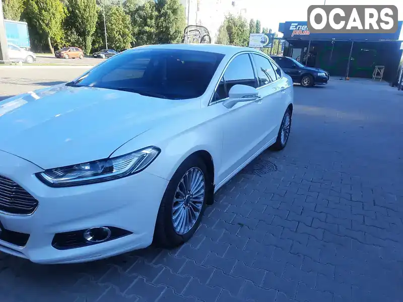 Седан Ford Fusion 2013 2 л. Автомат обл. Київська, Вишневе - Фото 1/21