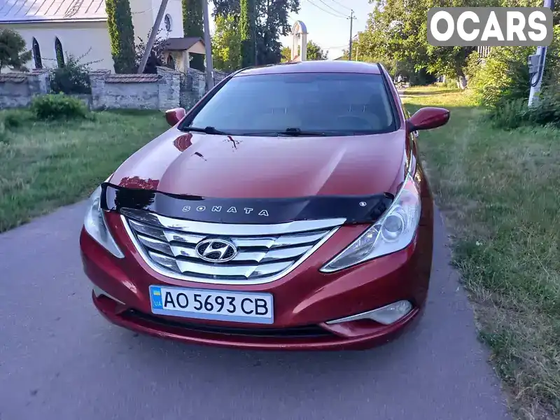 Седан Hyundai Sonata 2011 2.36 л. Автомат обл. Хмельницька, Кам'янець-Подільський - Фото 1/21