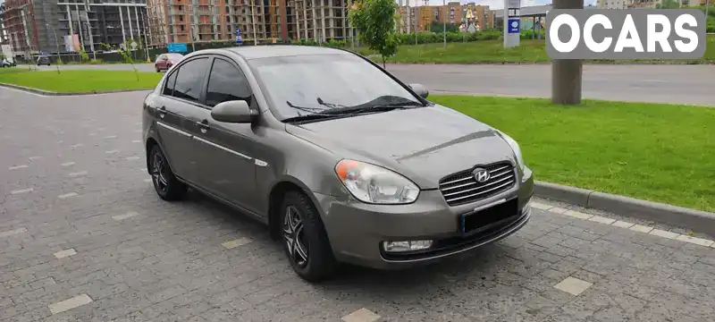 Седан Hyundai Accent 2008 1.4 л. Ручна / Механіка обл. Закарпатська, Ужгород - Фото 1/10