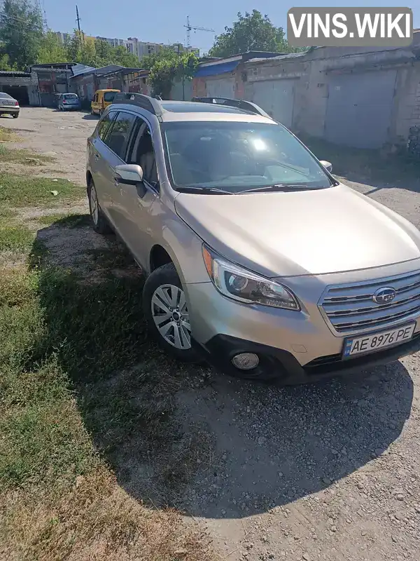 Универсал Subaru Outback 2017 2.5 л. Вариатор обл. Днепропетровская, Днепр (Днепропетровск) - Фото 1/10