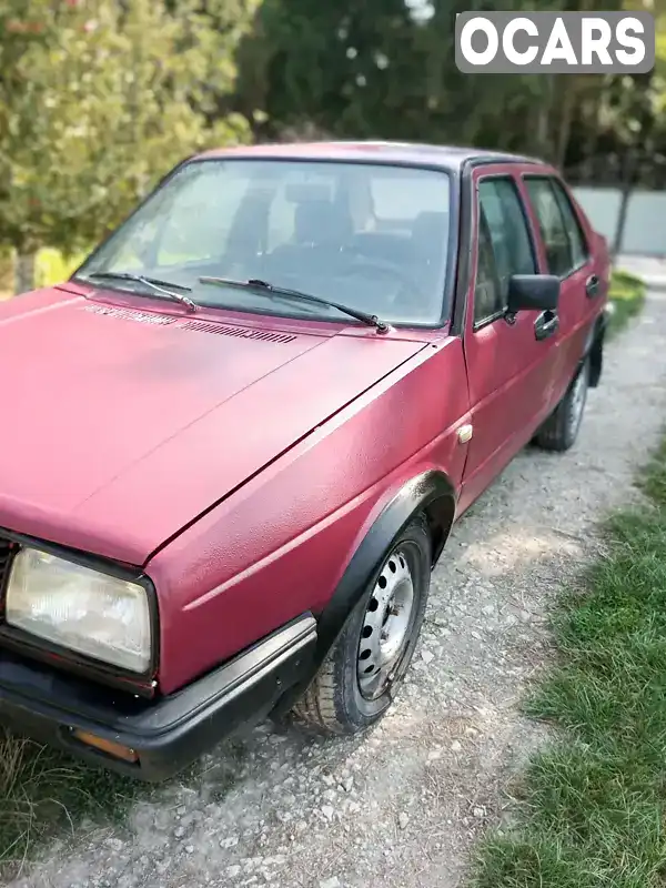 Седан Volkswagen Jetta 1986 1.6 л. Ручная / Механика обл. Тернопольская, Борщев - Фото 1/21