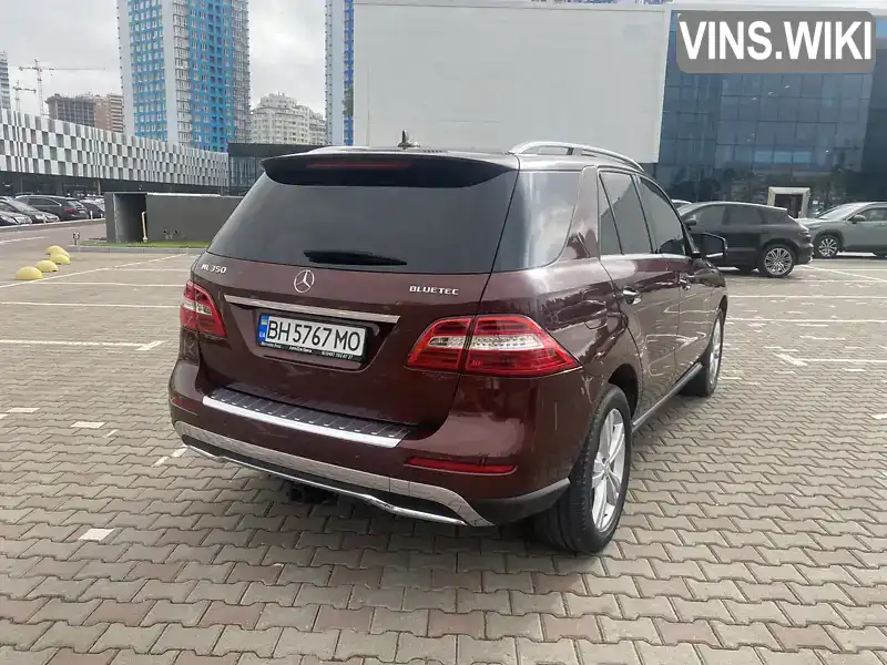 Позашляховик / Кросовер Mercedes-Benz M-Class 2014 3 л. Автомат обл. Одеська, Одеса - Фото 1/21