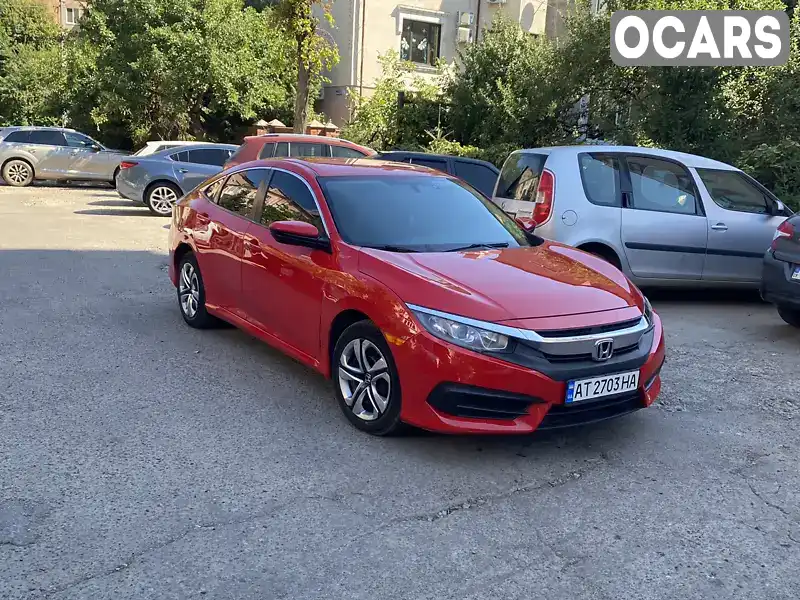 Седан Honda Civic 2018 2 л. Варіатор обл. Івано-Франківська, Івано-Франківськ - Фото 1/13