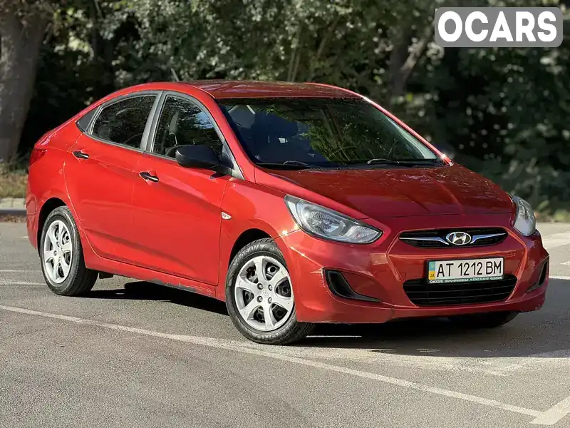 Седан Hyundai Accent 2013 1.4 л. Автомат обл. Івано-Франківська, Івано-Франківськ - Фото 1/21