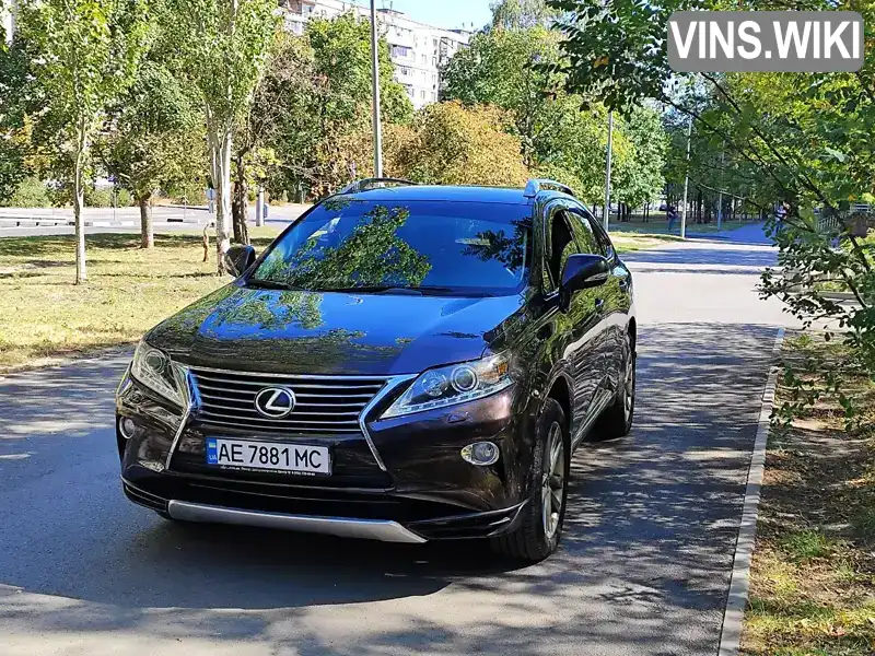 Позашляховик / Кросовер Lexus RX 2012 3.46 л. Типтронік обл. Дніпропетровська, Дніпро (Дніпропетровськ) - Фото 1/7