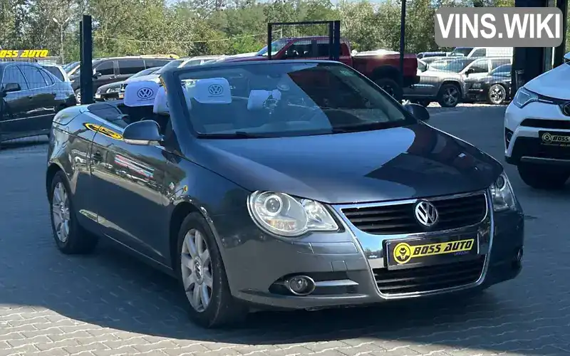 Кабріолет Volkswagen Eos 2008 1.97 л. Ручна / Механіка обл. Чернівецька, Чернівці - Фото 1/16