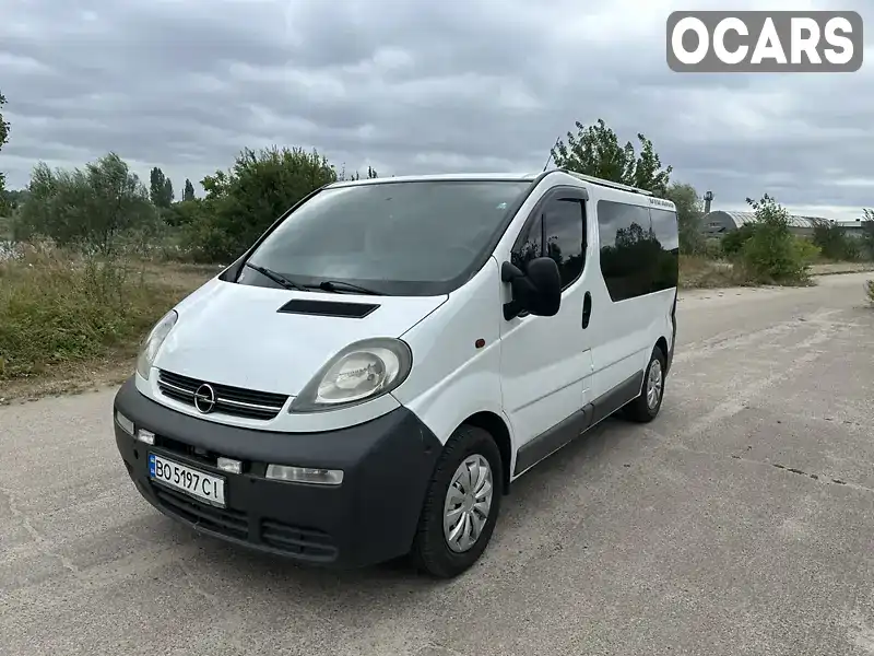 Минивэн Opel Vivaro 2004 1.87 л. Ручная / Механика обл. Тернопольская, Чортков - Фото 1/21