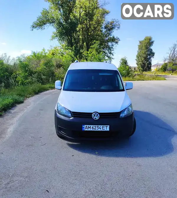 Мінівен Volkswagen Caddy 2014 1.6 л. Ручна / Механіка обл. Житомирська, Бердичів - Фото 1/21