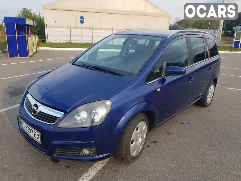 Мінівен Opel Zafira 2006 1.6 л. Ручна / Механіка обл. Полтавська, Полтава - Фото 1/21