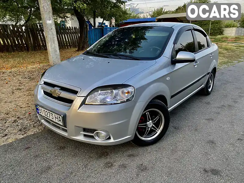 Седан Chevrolet Aveo 2008 1.6 л. Ручная / Механика обл. Полтавская, Кобеляки - Фото 1/21