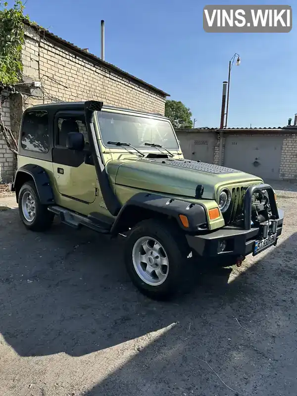 Внедорожник / Кроссовер Jeep Wrangler 2005 2.42 л. Ручная / Механика обл. Херсонская, Херсон - Фото 1/21