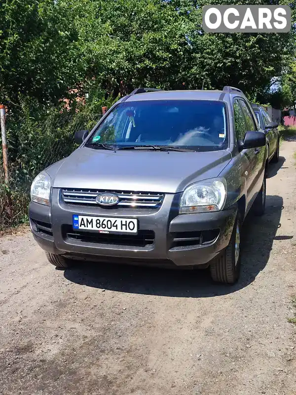 Позашляховик / Кросовер Kia Sportage 2005 1.98 л. Ручна / Механіка обл. Житомирська, Житомир - Фото 1/11