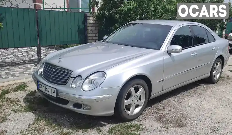 Седан Mercedes-Benz E-Class 2003 2.7 л. Ручна / Механіка обл. Кіровоградська, location.city.pomichna - Фото 1/13