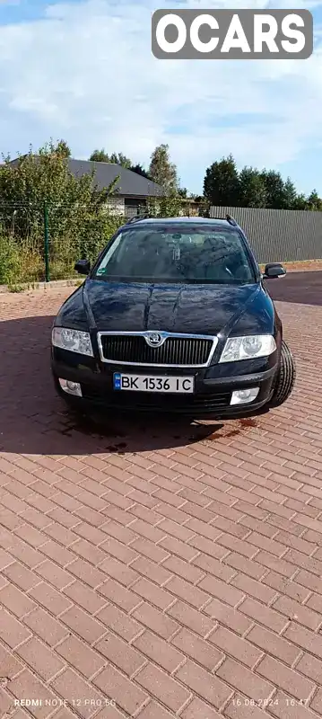 Універсал Skoda Octavia 2008 1.9 л. Ручна / Механіка обл. Рівненська, Рокитне - Фото 1/13