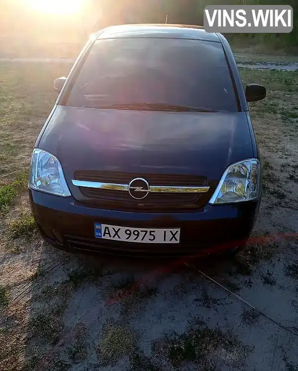 Мікровен Opel Meriva 2004 1.6 л. Ручна / Механіка обл. Харківська, Красноград - Фото 1/13