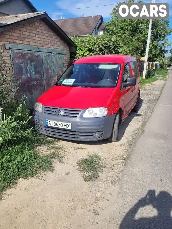 Мінівен Volkswagen Caddy 2009 1.39 л. Ручна / Механіка обл. Київська, Буча - Фото 1/9