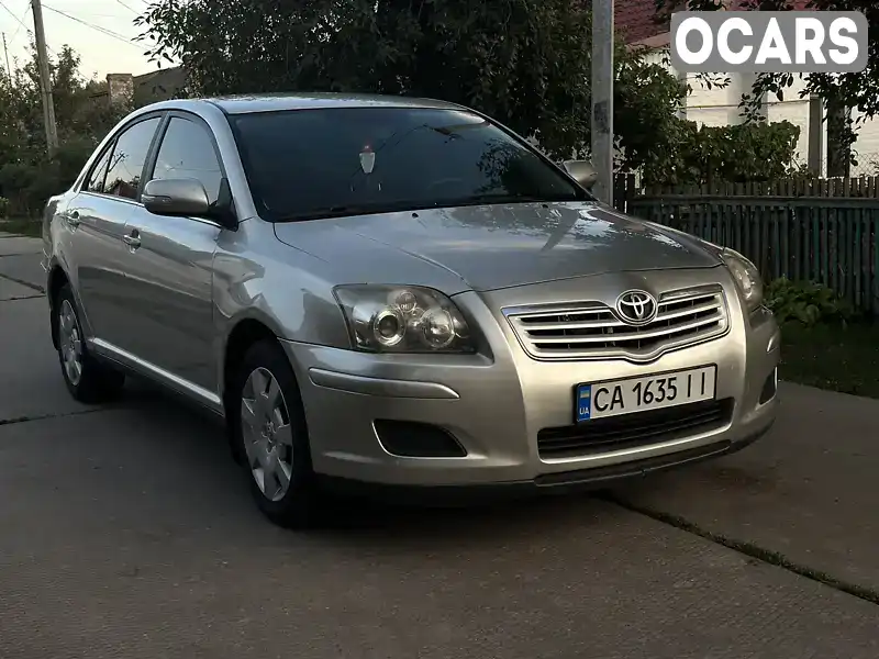 Седан Toyota Avensis 2007 2 л. Ручна / Механіка обл. Черкаська, Золотоноша - Фото 1/8