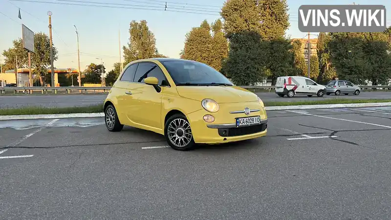 Хетчбек Fiat 500 2010 1.2 л. Робот обл. Київська, Київ - Фото 1/14