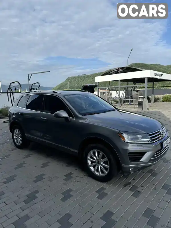 Позашляховик / Кросовер Volkswagen Touareg 2015 2.97 л. Автомат обл. Закарпатська, Хуст - Фото 1/12