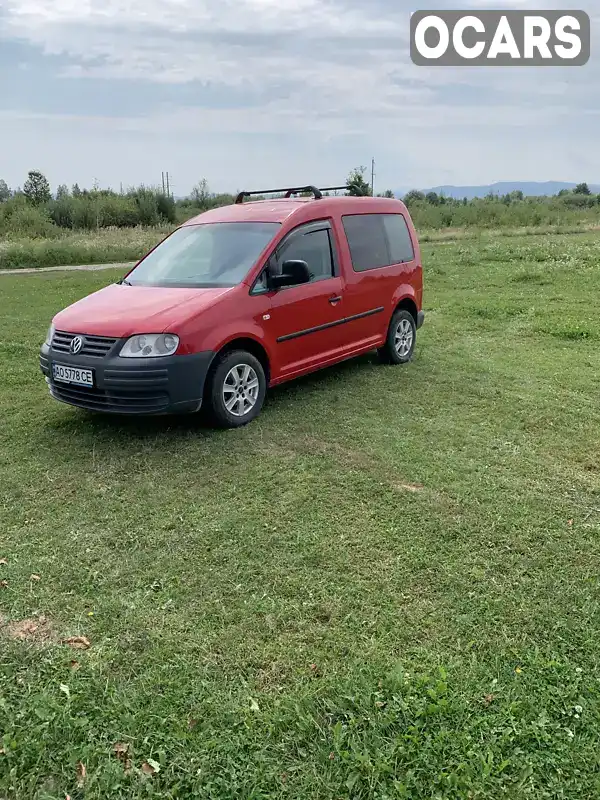 Минивэн Volkswagen Caddy 2008 1.4 л. Ручная / Механика обл. Закарпатская, Хуст - Фото 1/8